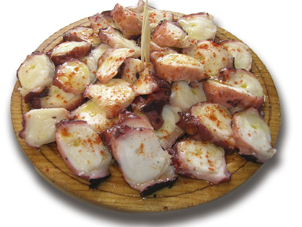 Para picar en Cambrils pulpo